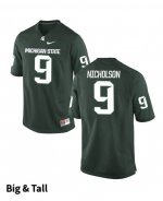Men's Montae Nicholson Michigan State Spartans #9 Nike NCAA Green Big & Tall Authentic College Stitched Football Jersey KM50P72YW